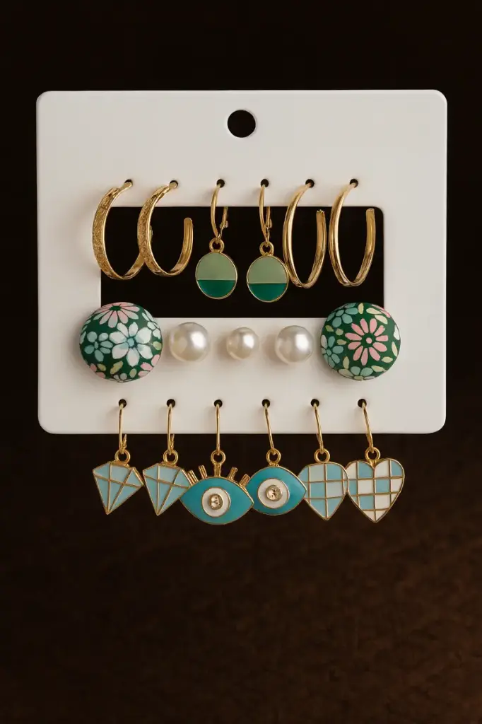 Trendy Multi-Style Earring Combo for Women